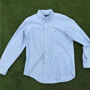 Light Blue Ralph Lauren Button up Shirt